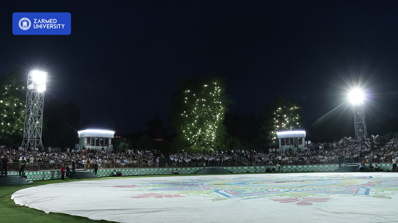 Uzbekistan vs. Qatar Match Sponsored by ZARMED