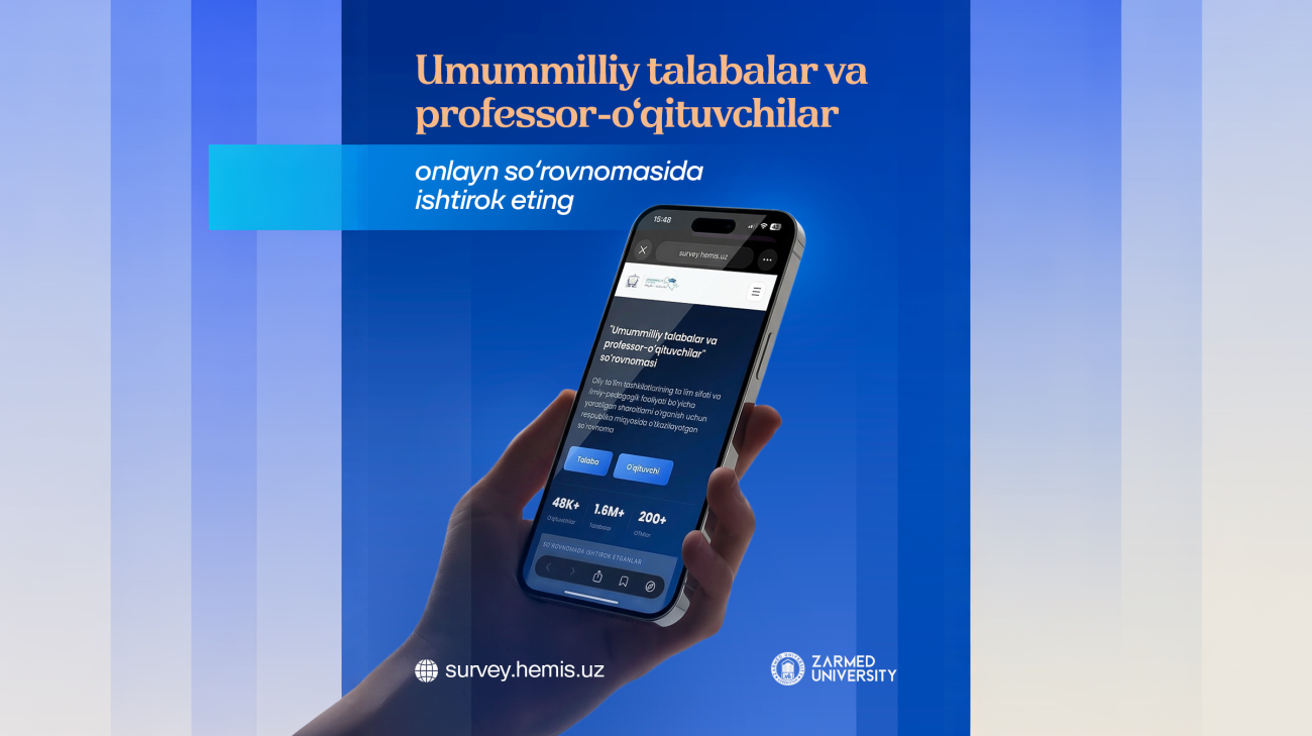 The Nationwide Online Survey Has Started